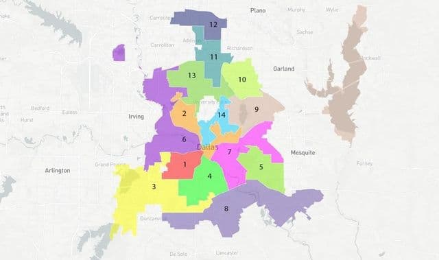 Plan districts Dallas